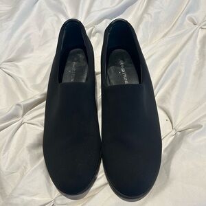 Donald J. Pliner wedges Mandy Black SZ 10